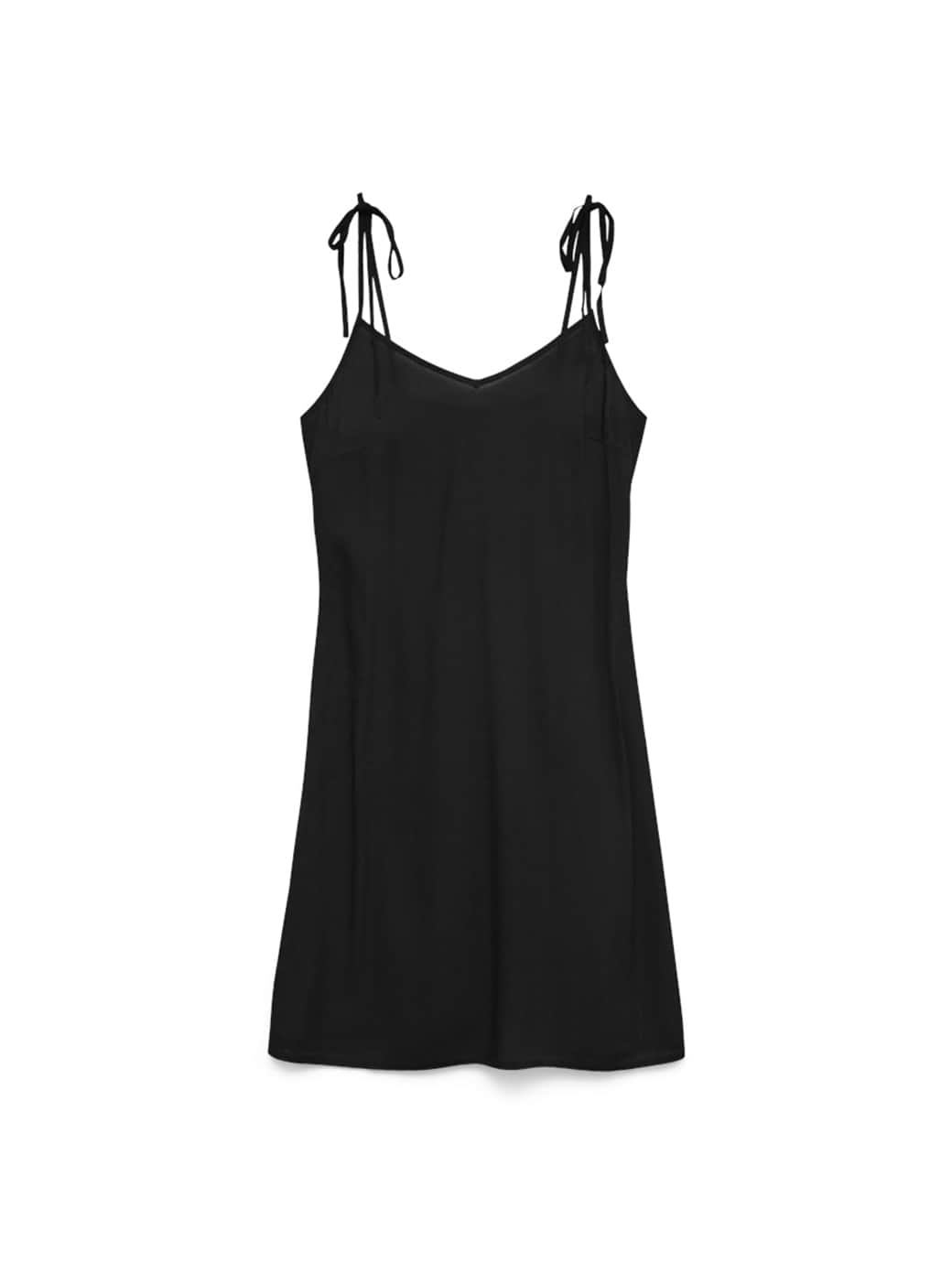 Vero Moda Women's Easy Short Tie Singlet Dress Black