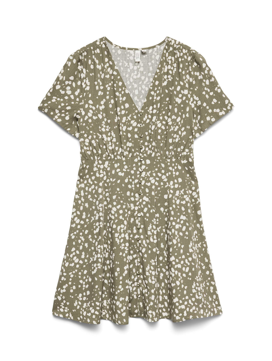 Vero Moda Women's Kora Short Sleeved Dress Kalamata Kora