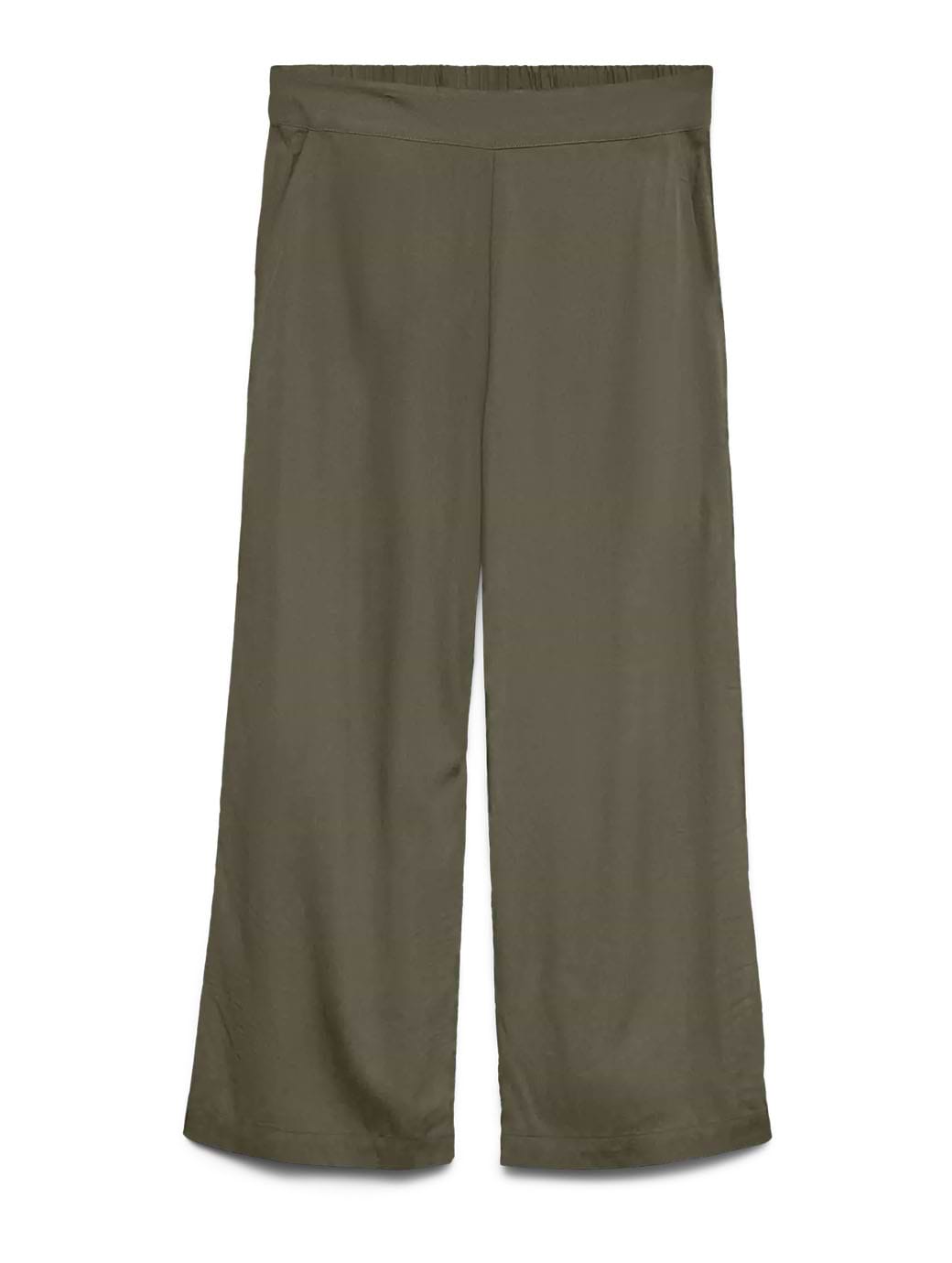 Vero Moda Women's Easy High Waisted Culotte Pants Kalamata