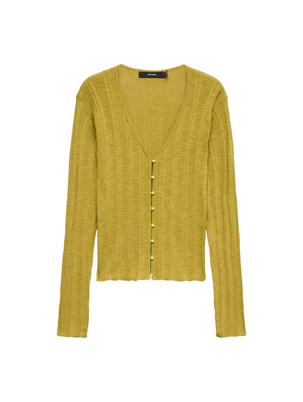 Vero Moda Women's Peach V-Neck Cardigan Willow