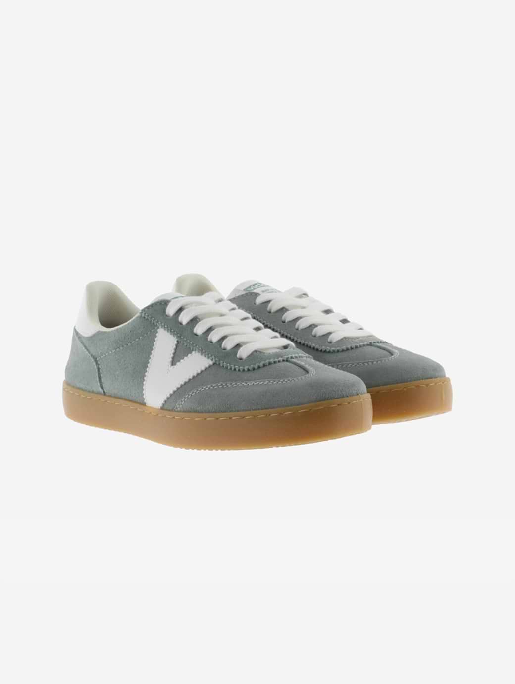 Victoria Women's Berlín Serraje Retro Trainer Grey