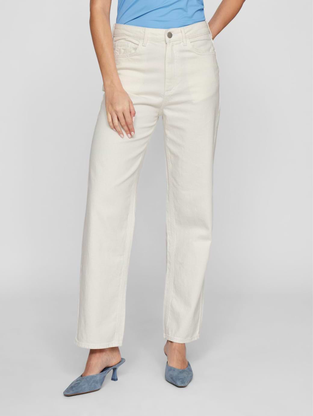 Vila Kelly Heavyweight Straight Jean Cloud Dancer