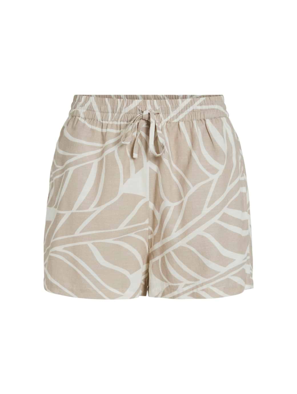 Vila Women's Kam Lif Shorts Feather Grey