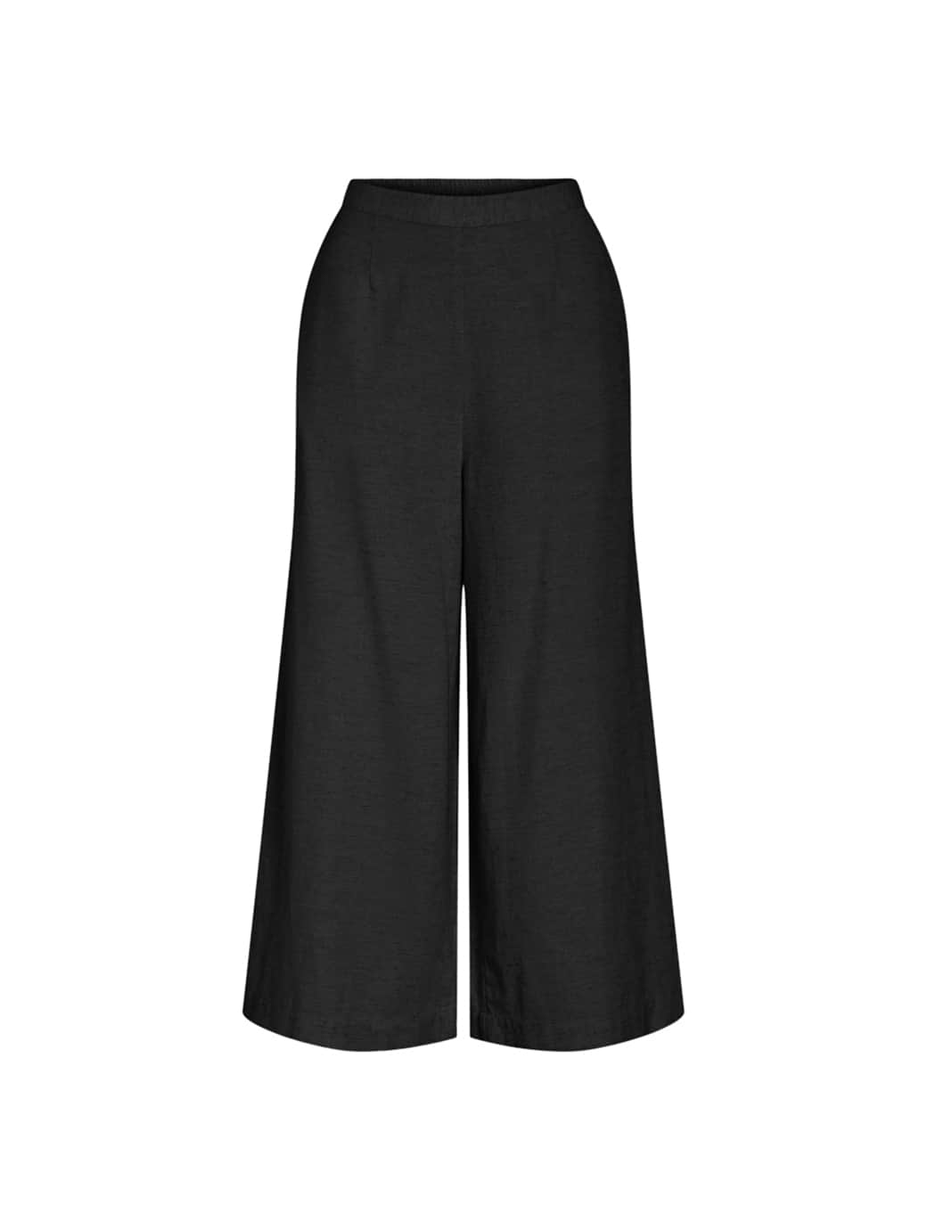 Vila Women's Prisilla Heavyweight Culotte Pants Black Beauty