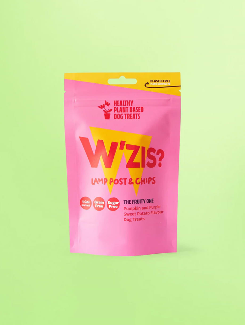 W'Zis Lamp Post & Chips Pouch 80g