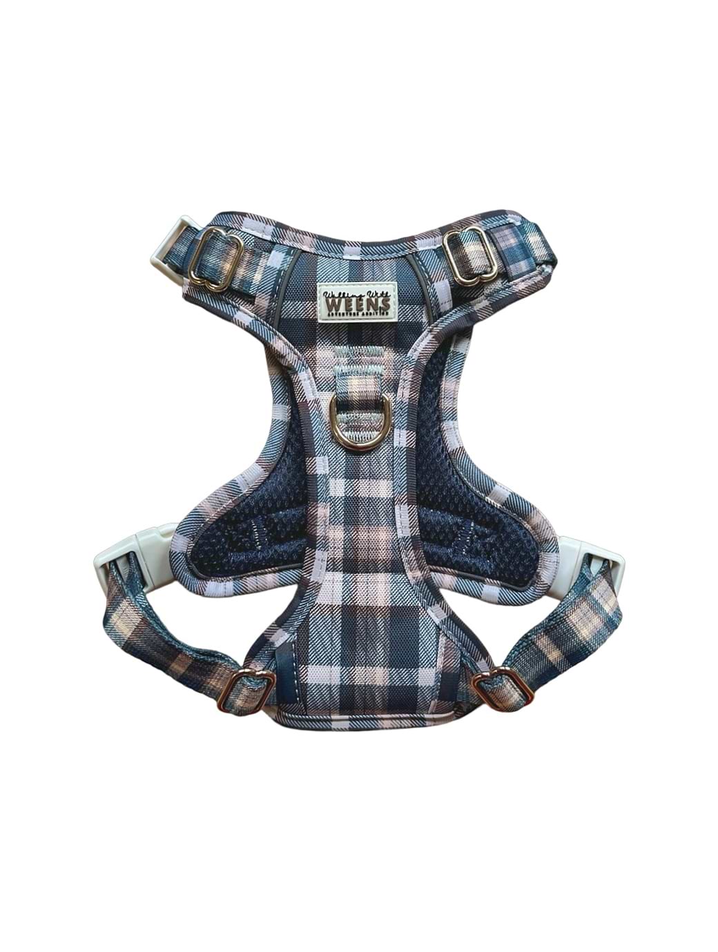 Walking With Weens Adventure Addition Harness Frosted Flannel
