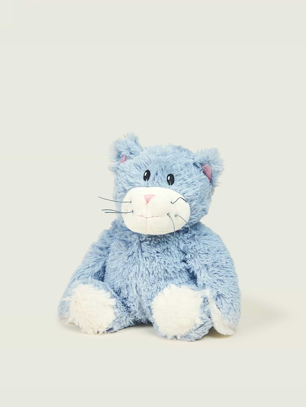 Warmies Plush Cat (Blue Sitting) Microwavable