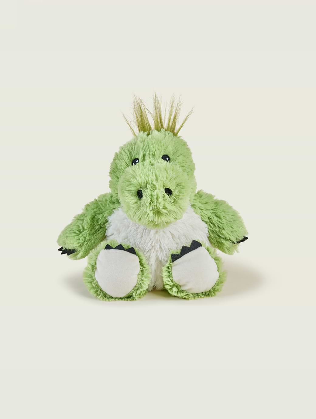 Warmies Plush Green Dinosaur Microwavable