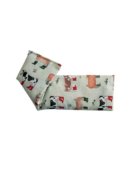The Wheat Bag Company Wellie Boot Cows Wheat Bag Lavender