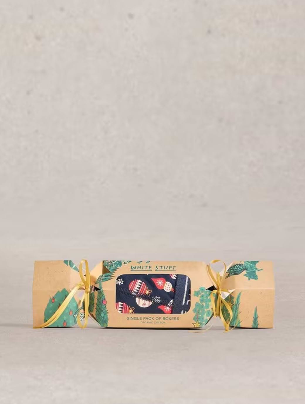 White Stuff Men's Boxers In A Cracker Navy Print