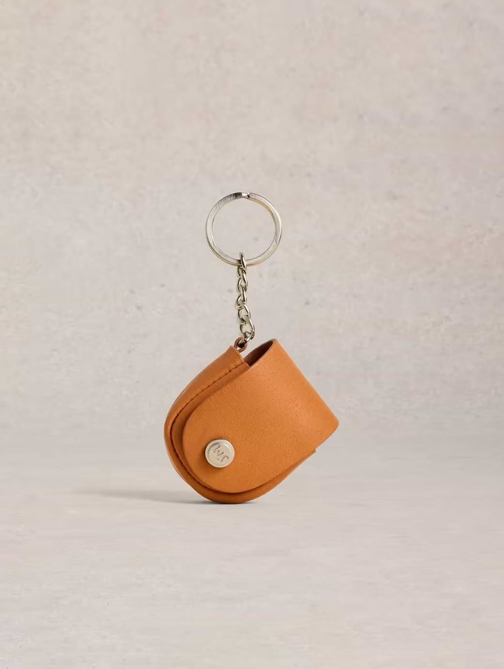 White Stuff Rufus Earbud Holder Tan Multi