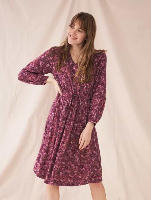White stuff purple dress outlet