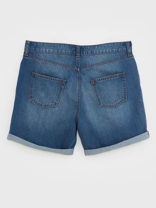 White Stuff Women s Sadie Denim Boyfriend Shorts Mid Denim
