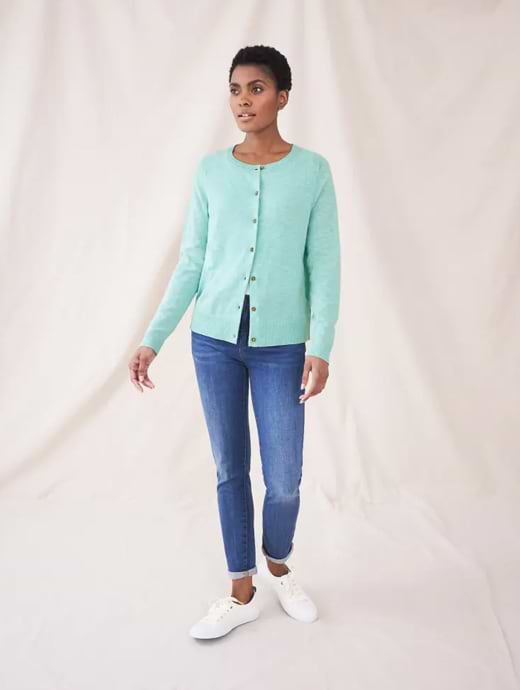 White Stuff Women s Lulu Cardigan Bright Blue