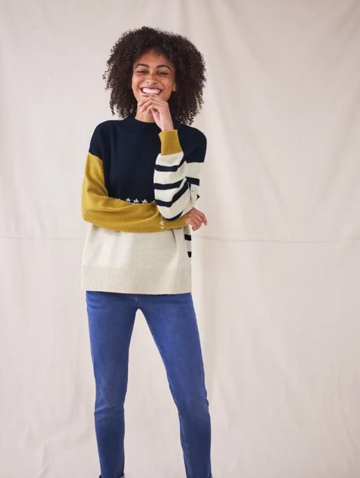 White stuff follow the stars jumper discount