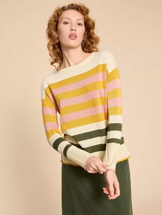 Next stripe jumper clearance
