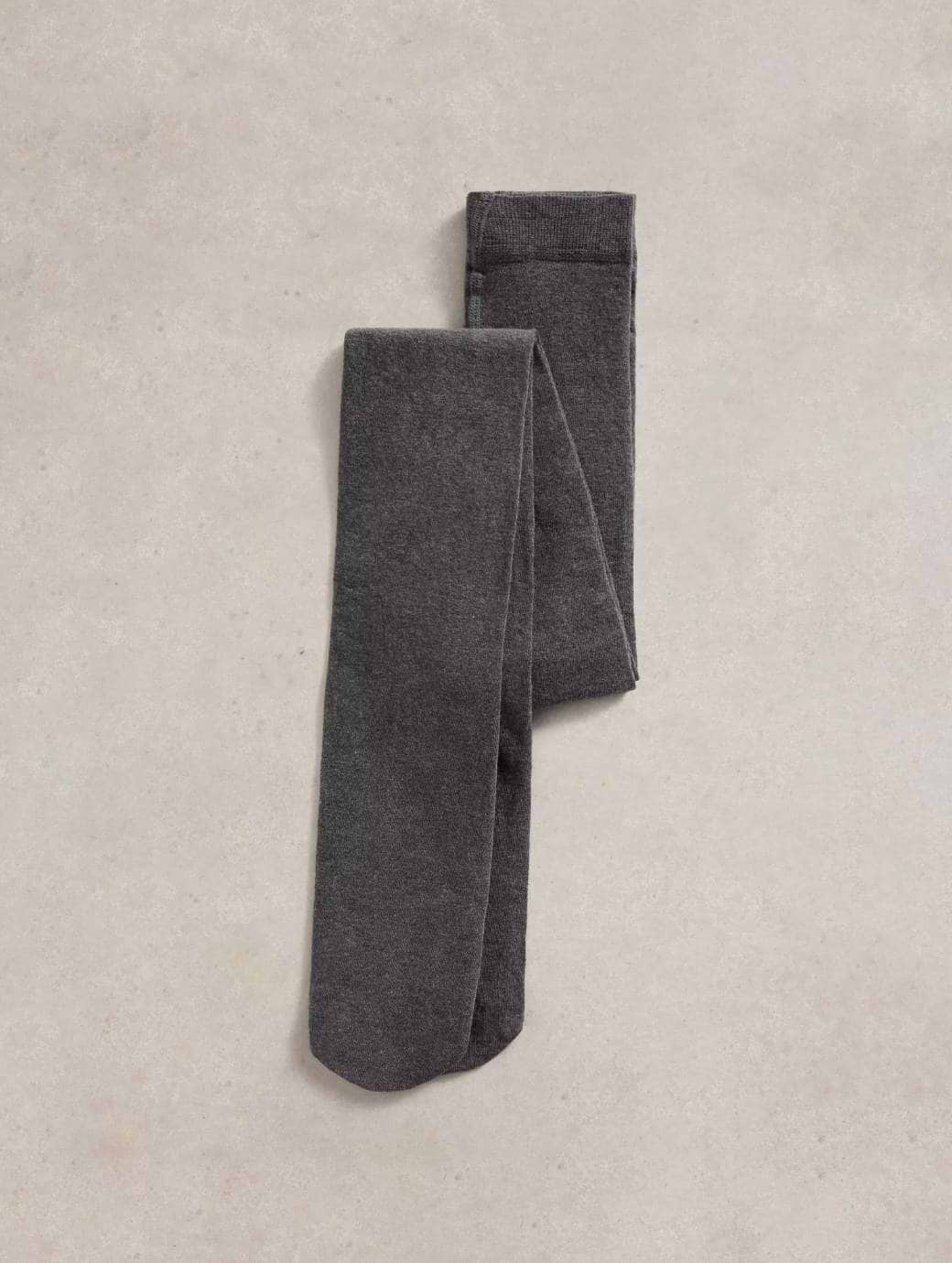 White Stuff Women's Patty Plain Tights Charcoal Grey
