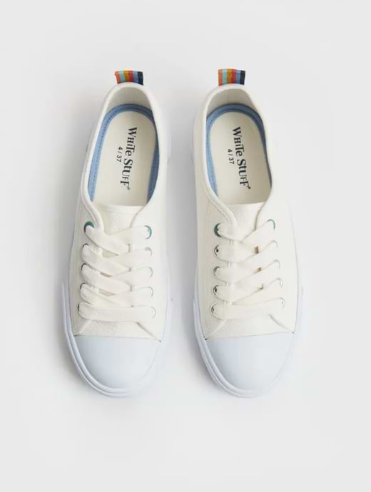 White Stuff Women s Piper Pumps Natural White
