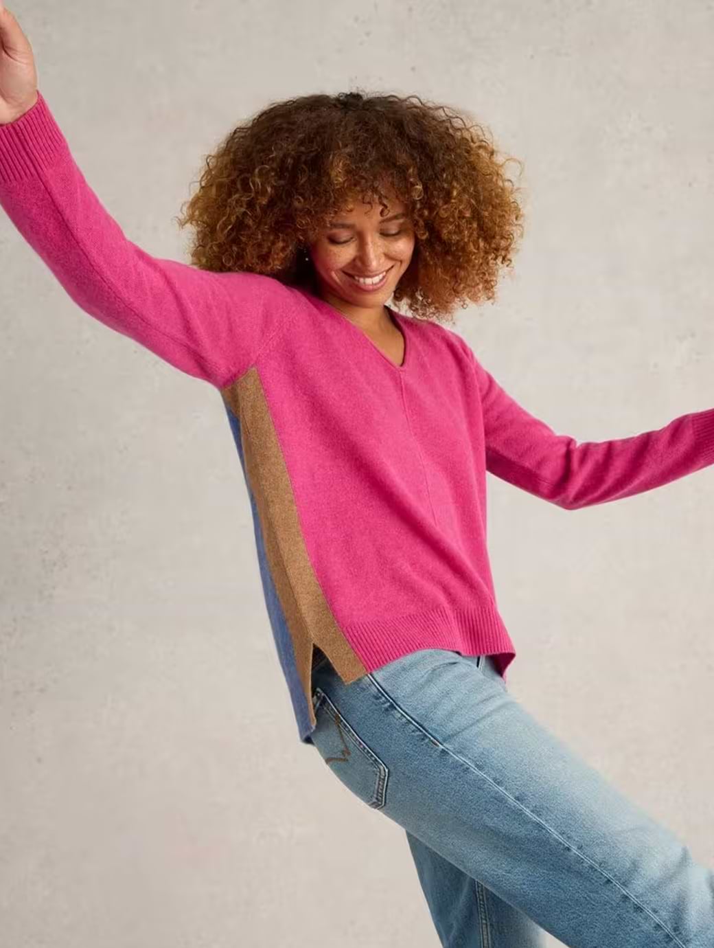 White cashmere jumper uk best sale