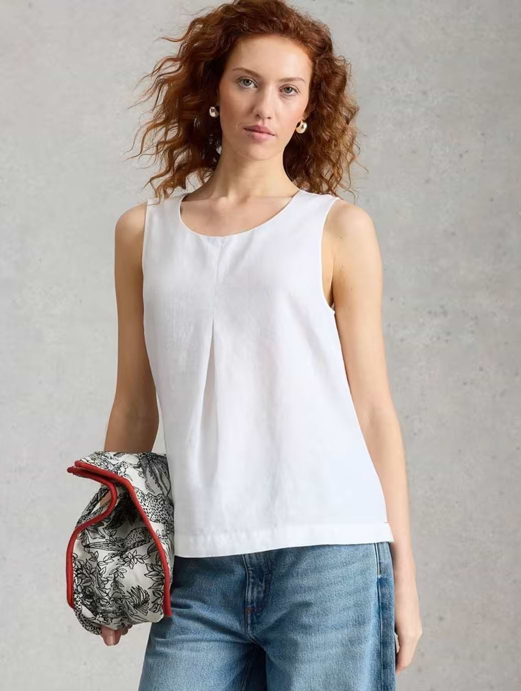 White Stuff Women's Paradise Linen Vest White