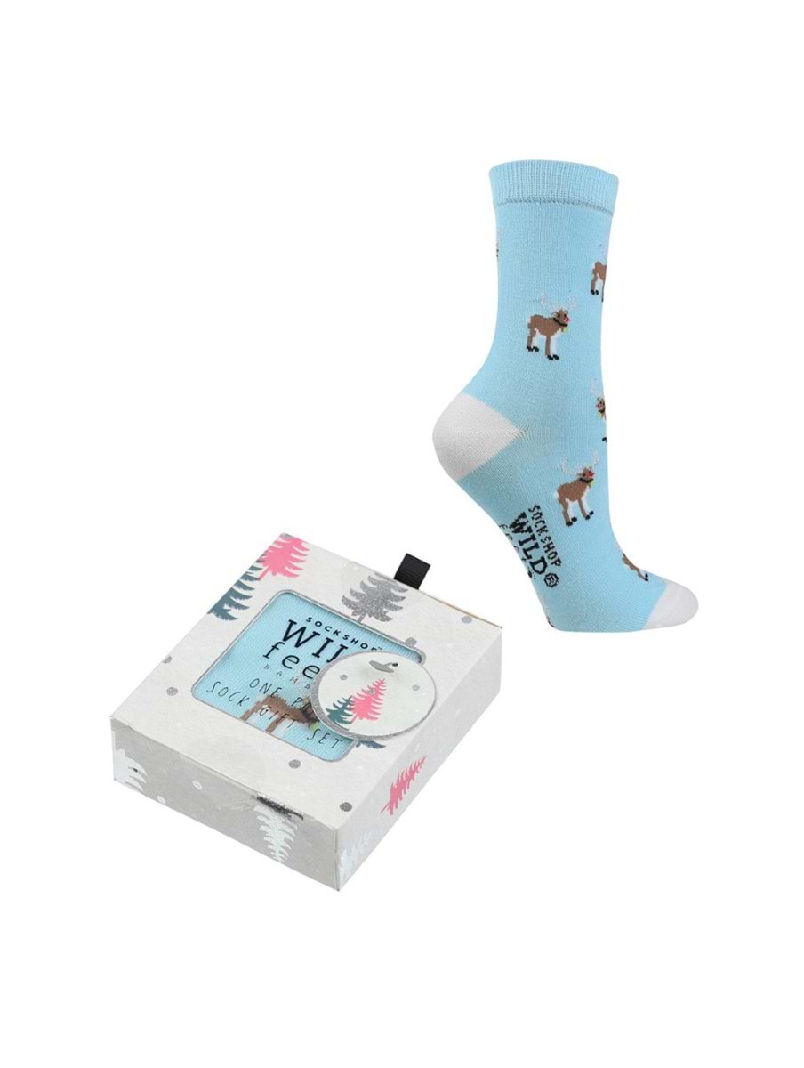 Wildfeet Ruldoph Sock Gift Box
