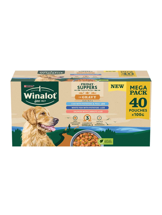 Winalot Fish Chunks 40x100G