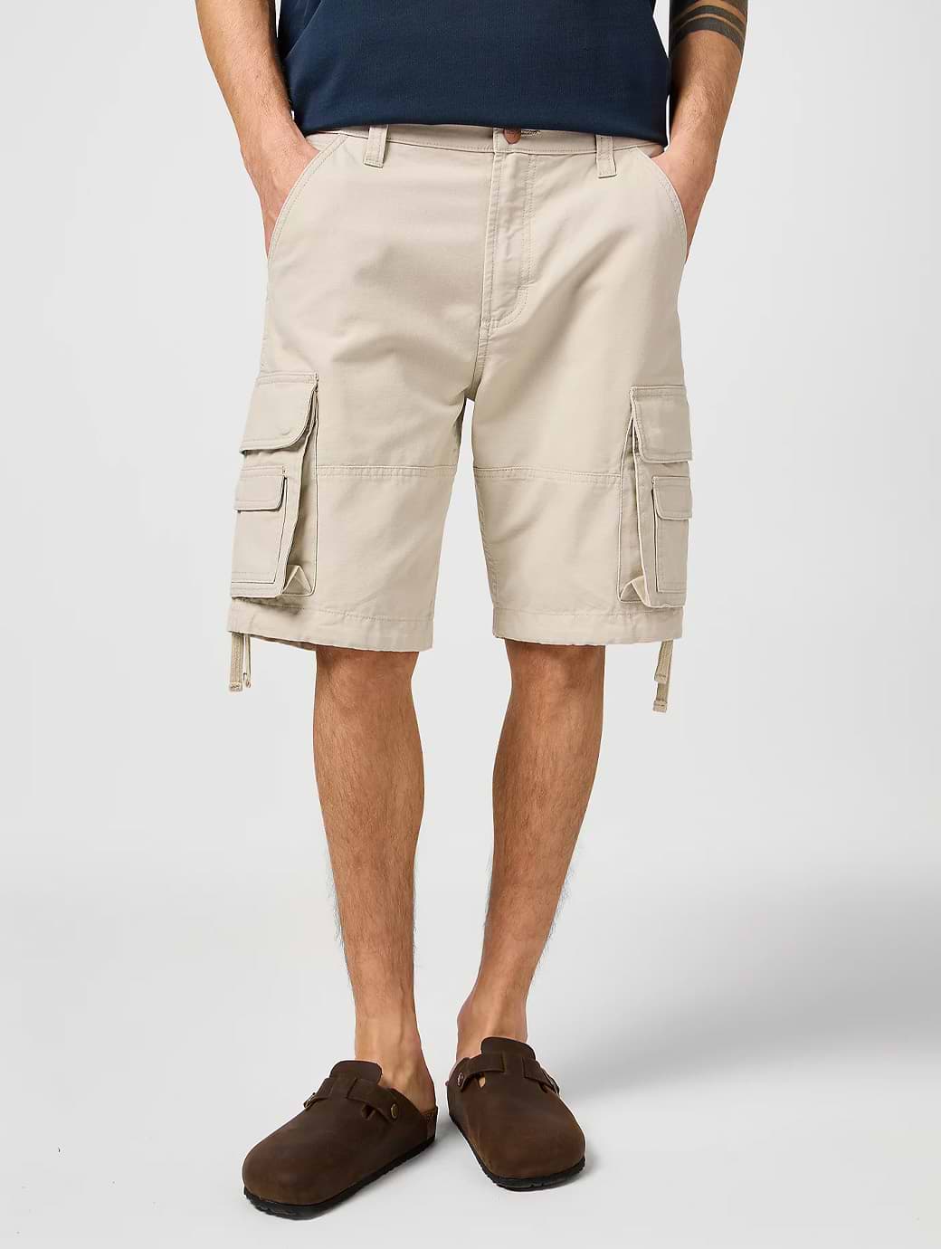 Wrangler CJ Cargo Shorts Pelican