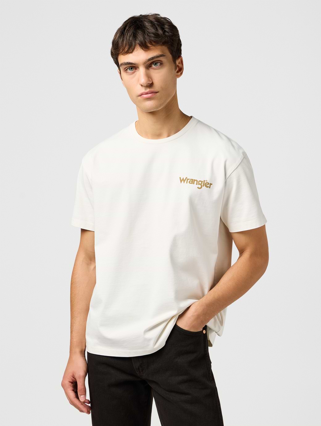 Wrangler CJ Graphic Tee Vintage White