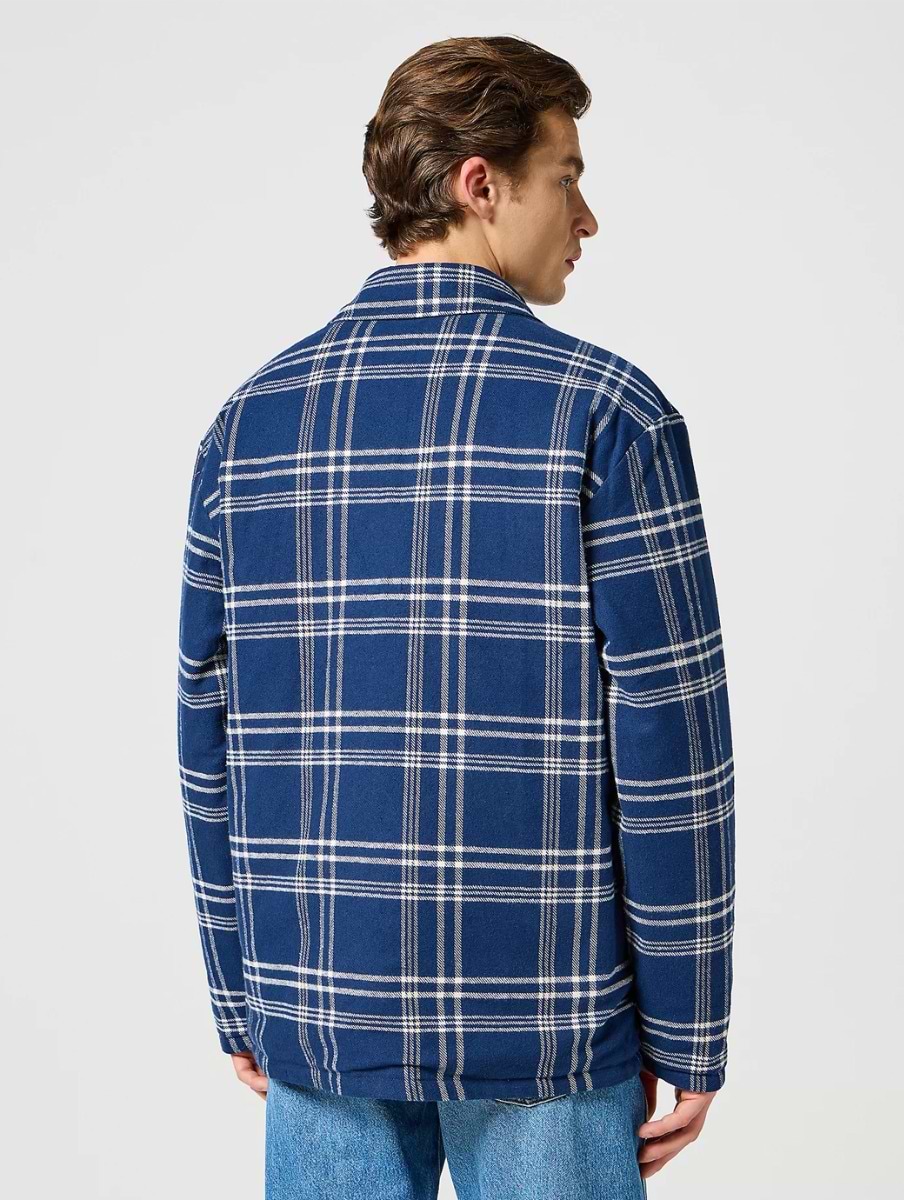 Wrangler | Men's Casey Reversible Shacket Navy