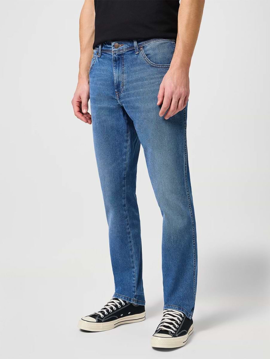 Wrangler Men's Texas Slim Low Stretch In Jean The Marverick