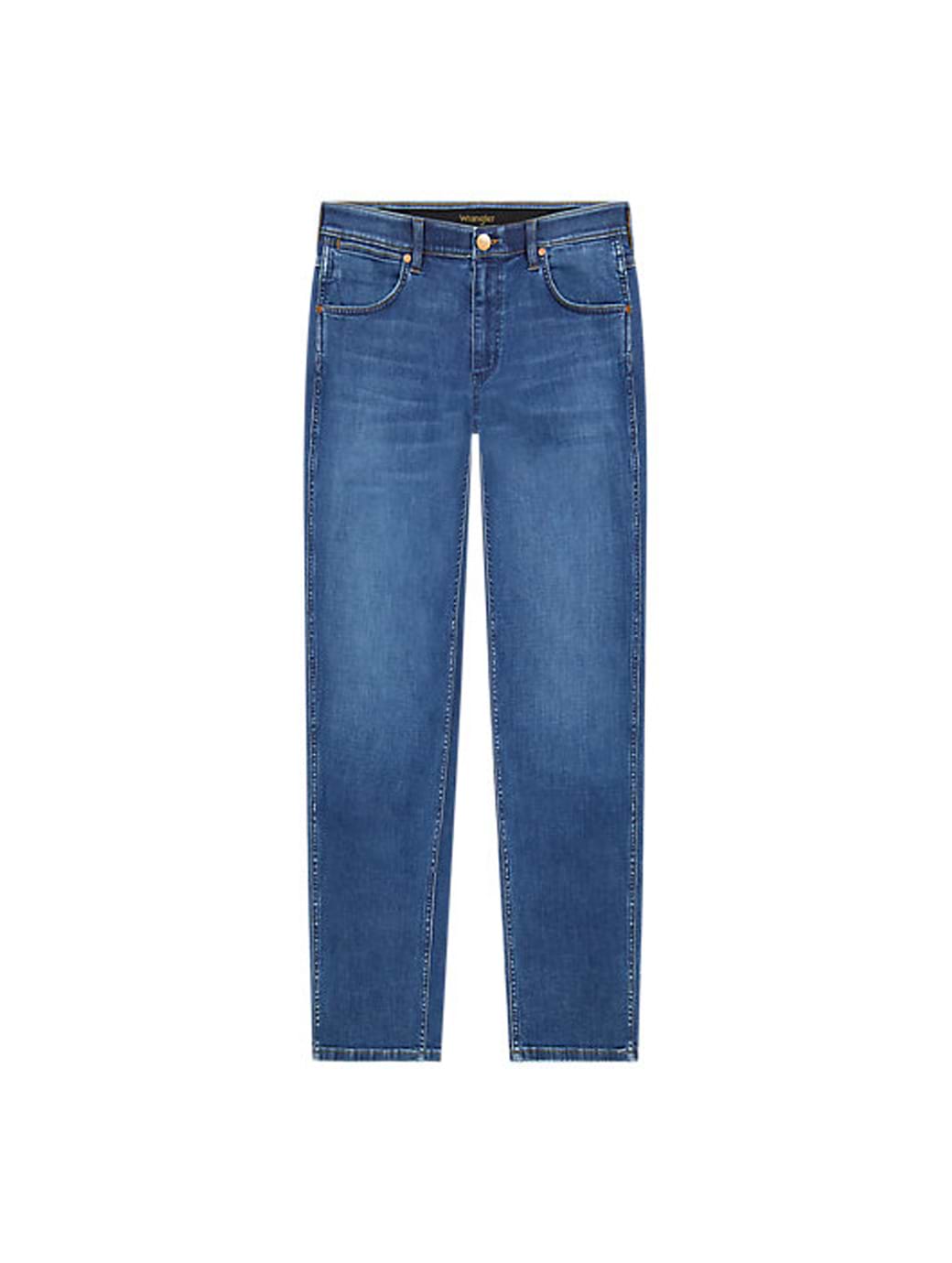 Wrangler Greensboro straight leg jeans stormforge blue