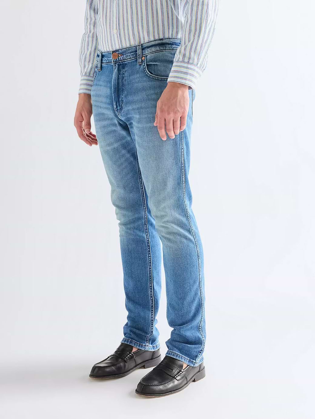 Wrangler Men's Greensboro Jeans Harbor Blue