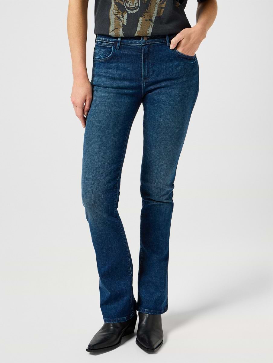Wrangler Women's Bootcut Jeans Slate Tint