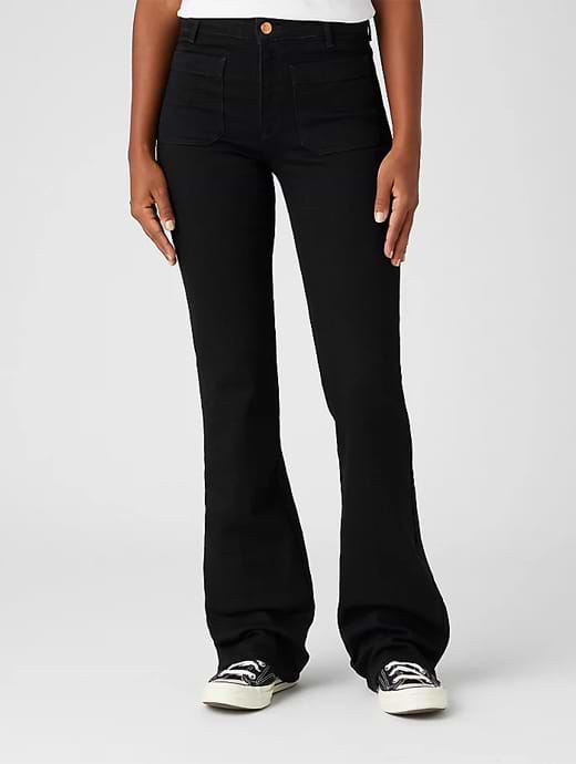 Retro flare jeans sale