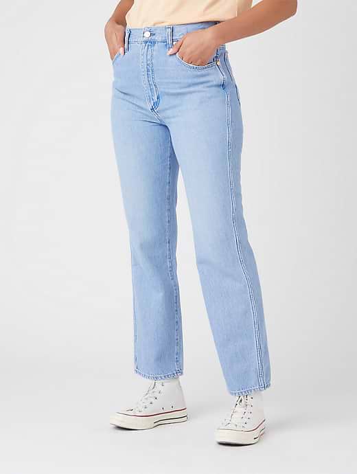 Wrangler Women s Wild West Jeans Crystal Ice
