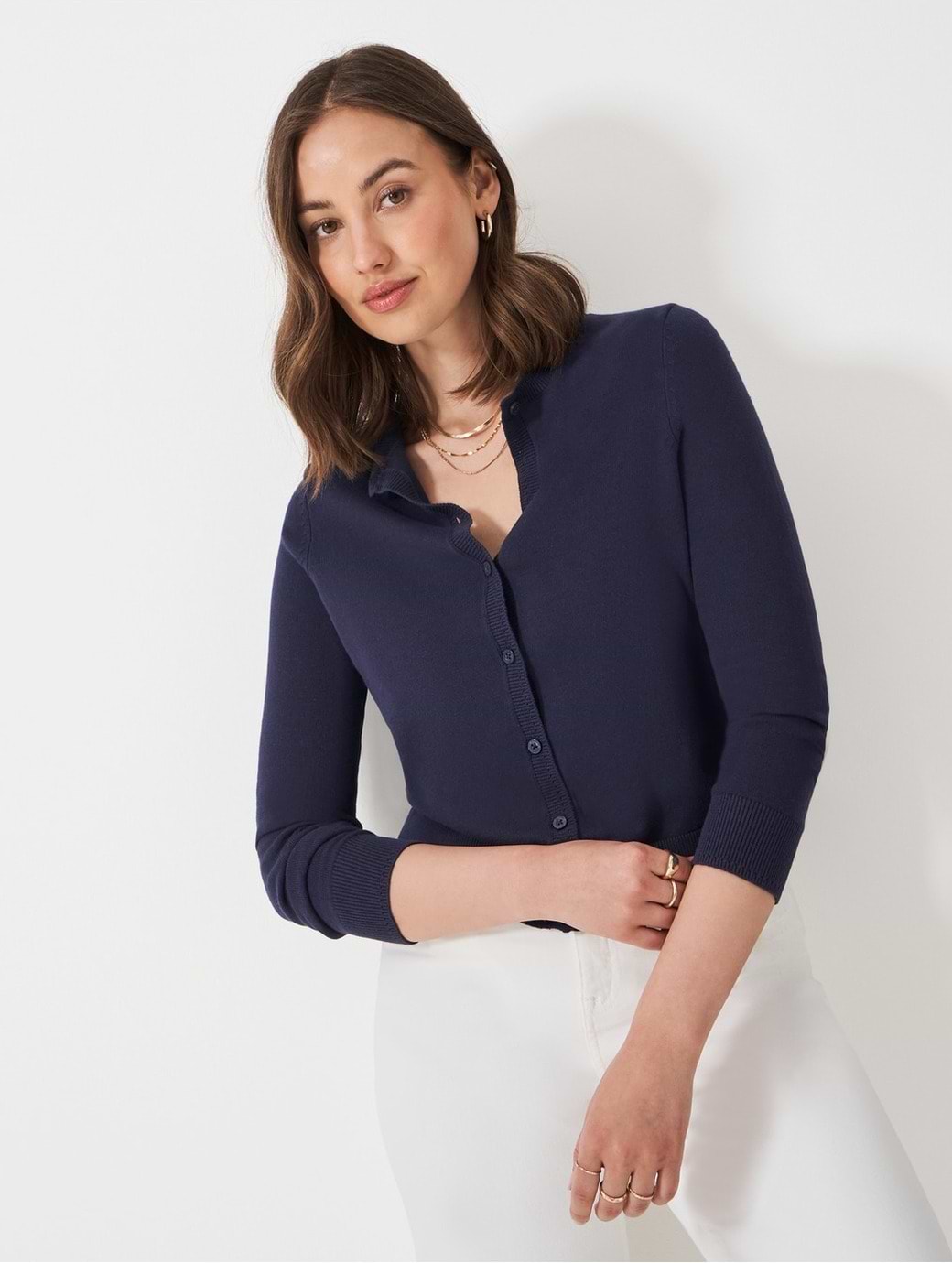 Crew Clothing Women's Crew Cardigan Navy