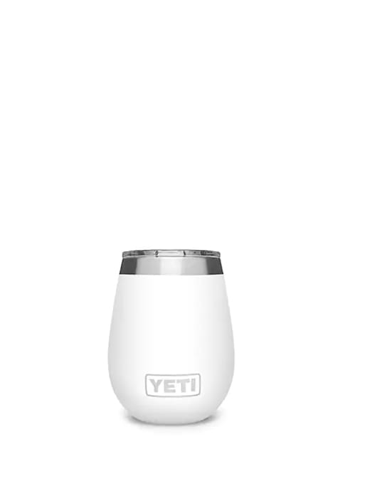 Yeti Rambler 10oz Wine Tumbler White