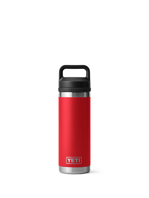 Yeti Rambler 18oz Bottle Chug Rescue Red