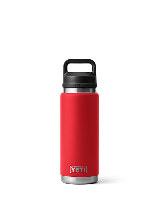 Yeti Rambler 26oz Bottle Chug Rescue Red 