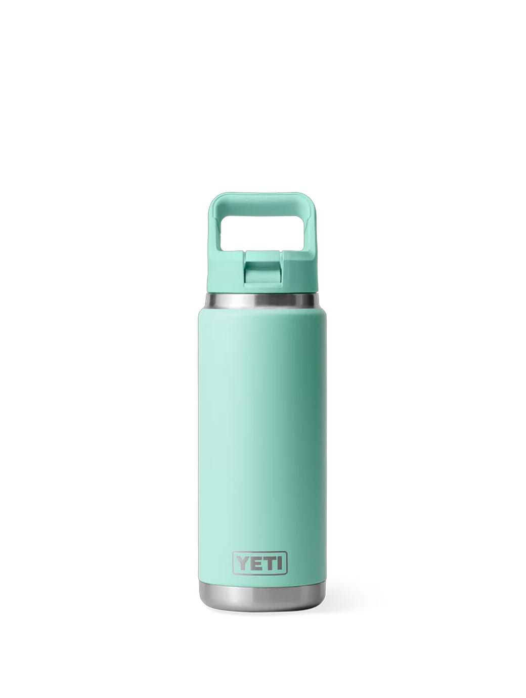 Yeti Rambler 26oz Colour Straw Bottle Seafoam