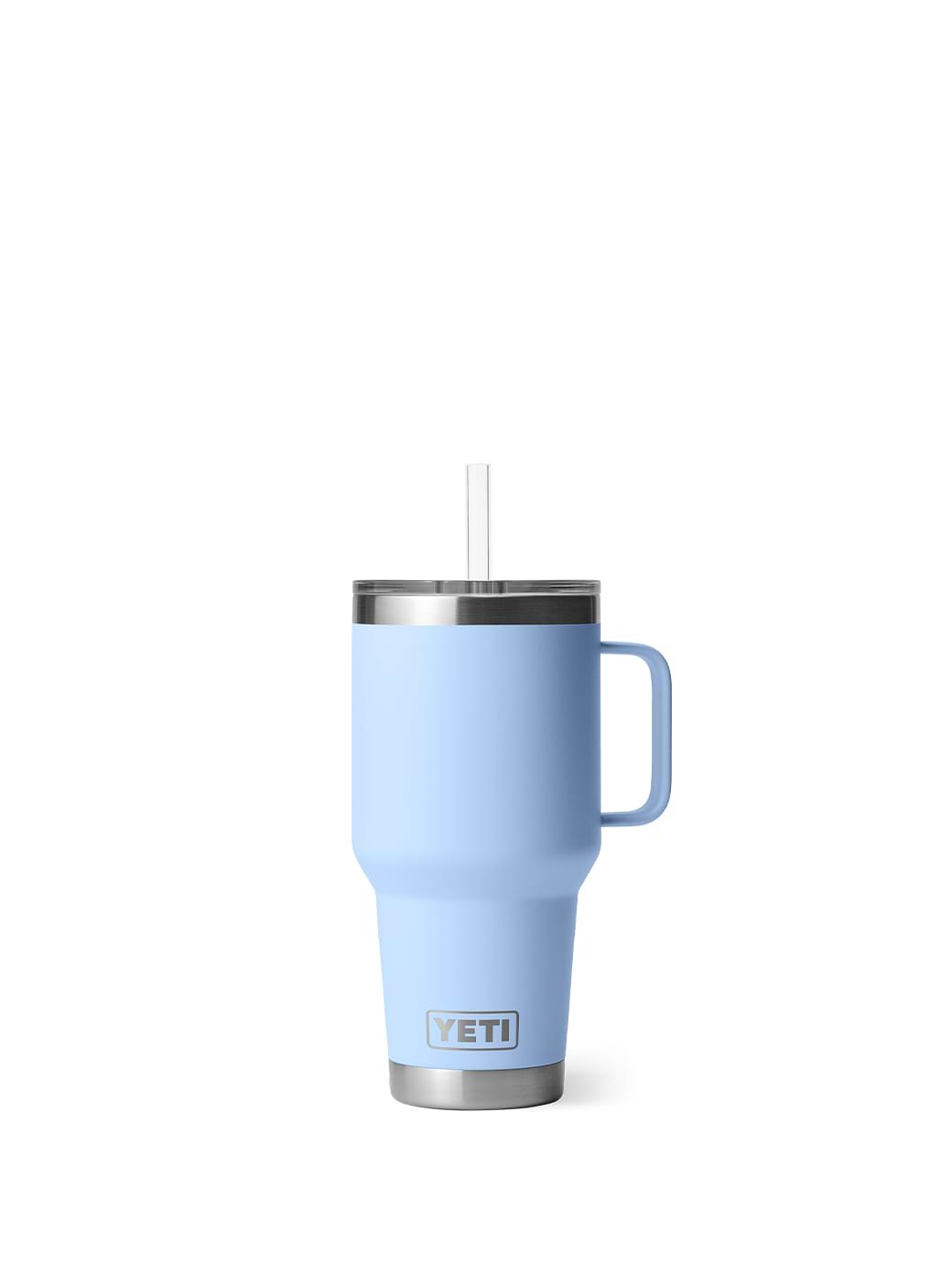 Yeti Rambler 35 Oz Straw Mug Big Sky Blue
