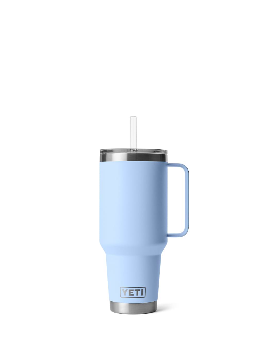 Yeti Rambler 42 Oz Straw Mug Big Sky Blue
