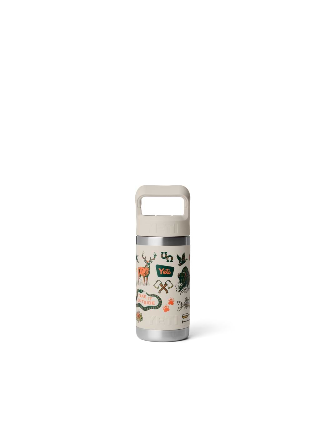 Yeti Rambler Junior 12oz Kids Bottle Summer Graphic Cape Summer Camp