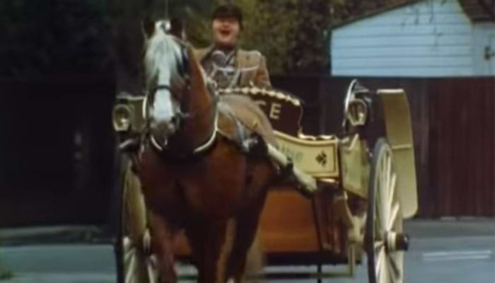 Who Drove the Fastest Milk Cart in the West?