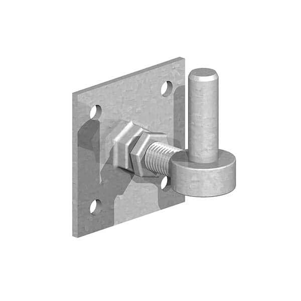 Birkdale Adjustable Plate Crook 4" Galv