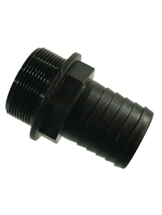 Arag straight threaded hose tail 50mm x 2"