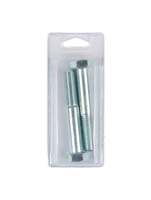 Kramp zinc plated hex bolt M16x100mm 8.8 (2x)