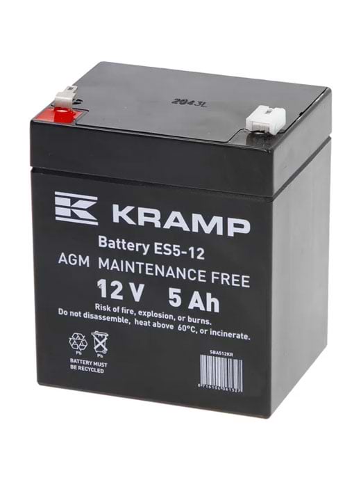 Kramp closed battery 12V 5Ah