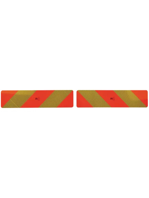 Mazon Warning sign kit, 566x132mm KL3 - Aluminium