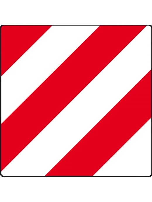 Mazon Warning sign 423x423 mm